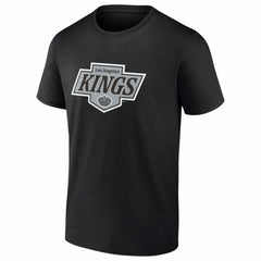 Los Angeles Kings Logo Athletic Essential T-Shirt - Black - NHL 2001551956