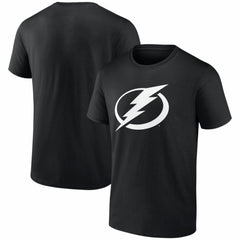 Tampa Bay Lightning Logo Athletic Essential T-Shirt - Black - NHL 2001552064