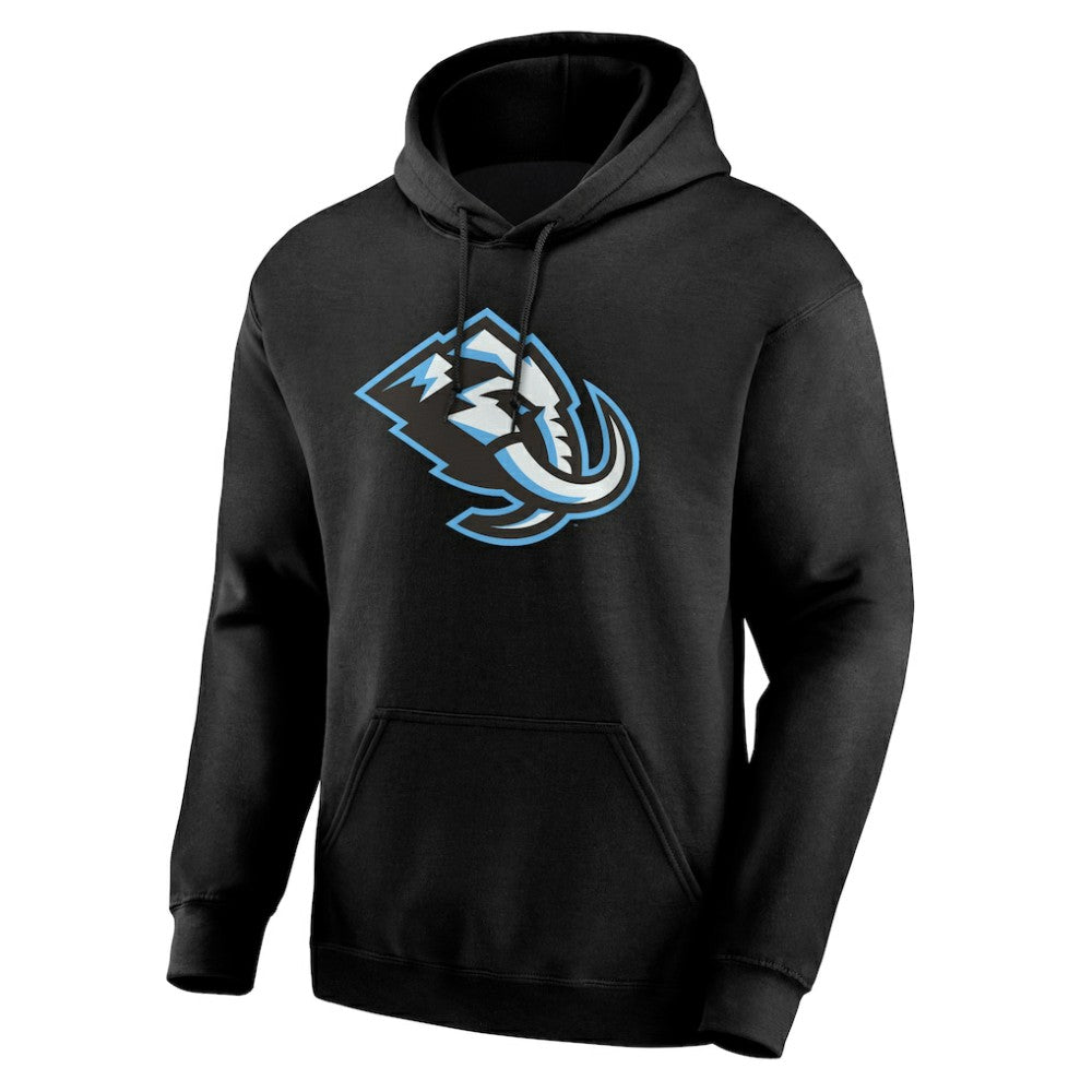 Utah Mammoth Logo Athletic Essential Hoodie - Black - NHL 2001552499