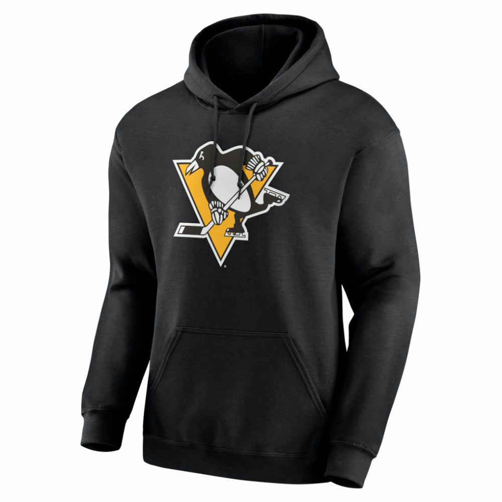 Pittsburgh Penguins Logo Athletic Essential Hoodie - Black - NHL 2001552505