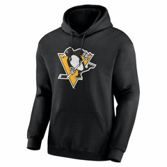 Pittsburgh Penguins Logo Athletic Essential Hoodie - Black - NHL 2001552505