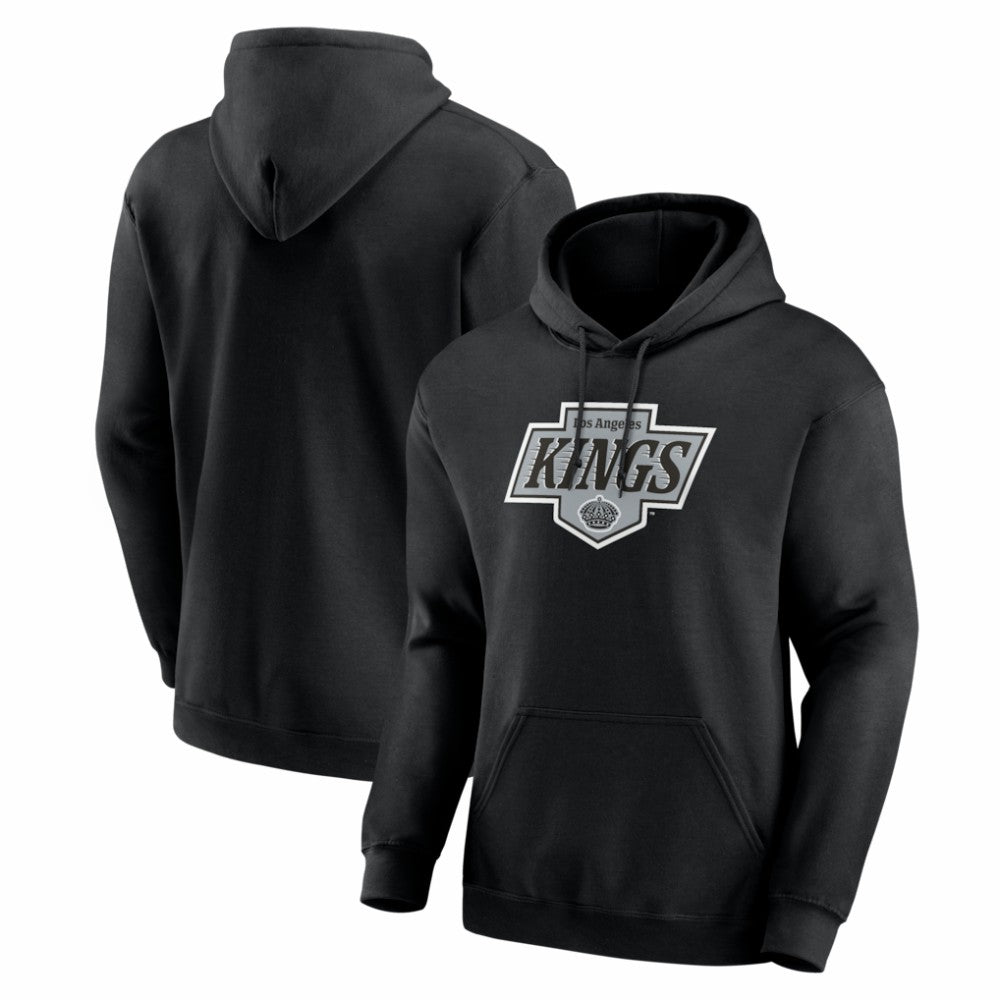 Los Angeles Kings Logo Athletic Essential Hoodie - Black - NHL 2001552514