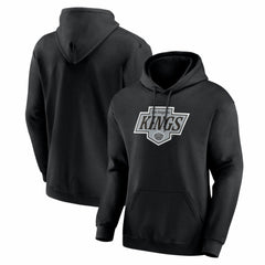 Los Angeles Kings Logo Athletic Essential Hoodie - Black - NHL 2001552514