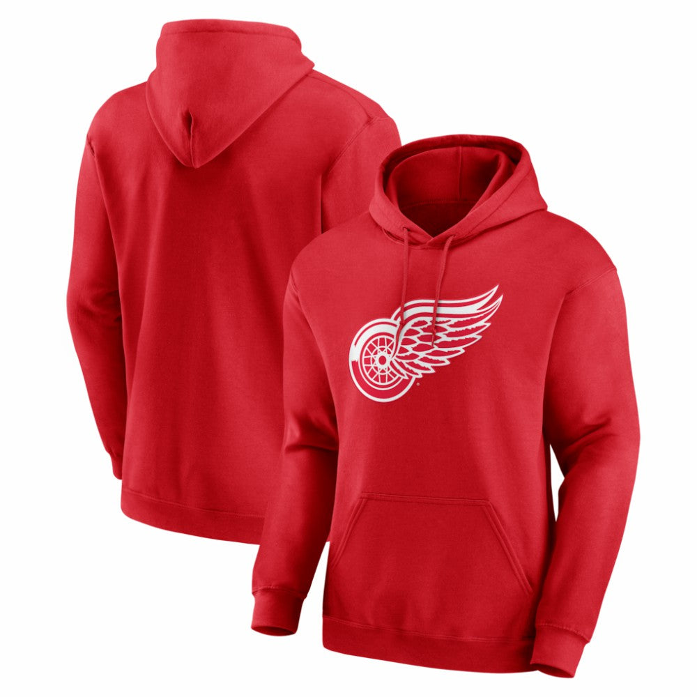 Detroit Red Wings Logo Athletic Essential Hoodie - Red - NHL 2001552517