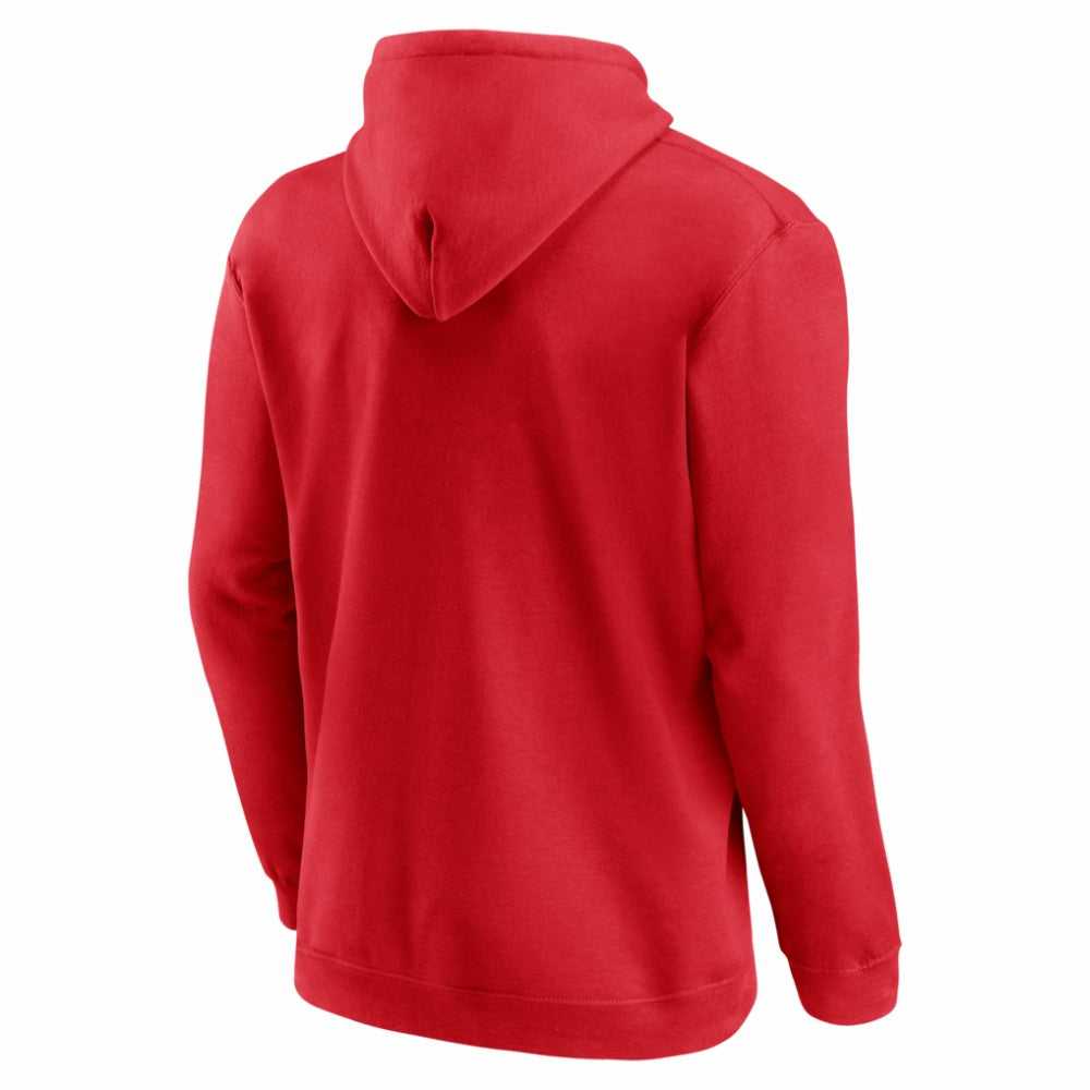 Carolina Hurricanes Logo Athletic Essential Hoodie - Red - NHL 2001552522