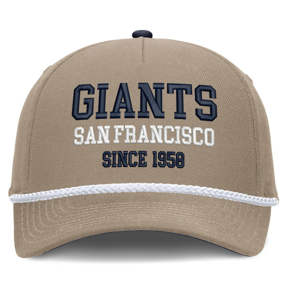 San Francisco Giants Nike Father's Day Rope Rise Adjustable Hat - Khaki - Nike Lifestyle