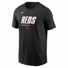 Cincinnati Reds Nike 2025 MLB Speedway Classic Authentic Collection Wordmark T-Shirt - Black - Nike Online