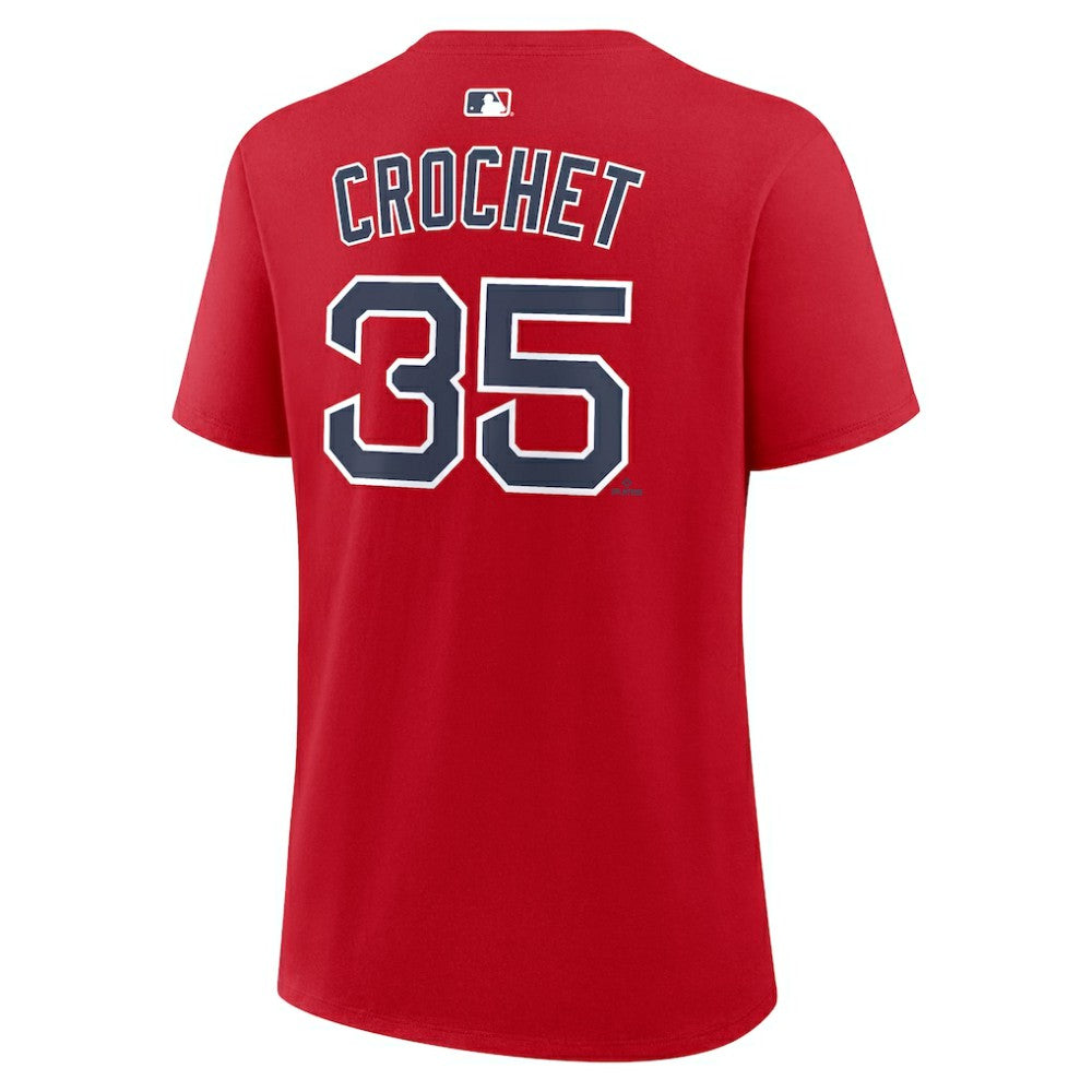 Garrett Crochet Boston Red Sox Nike Women's Name & Number T-Shirt - Red - Nike Lifestyle