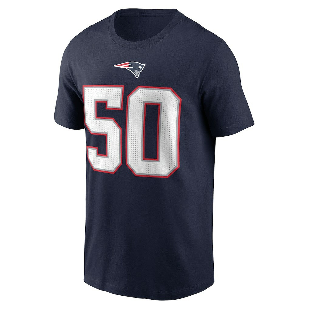 Nike Mike Vrabel New England Patriots Retired Player Name & Number T-Shirt Navy