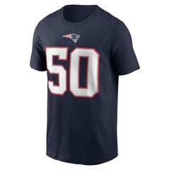 Nike Mike Vrabel New England Patriots Retired Player Name & Number T-Shirt Navy