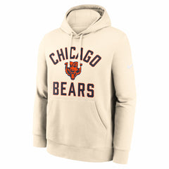 Nike Chicago Bears Club Hoodie Cream
