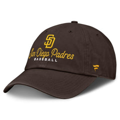San Diego Padres Fanatics Women's Velocity Adjustable Hat - Brown - Fanatics Online