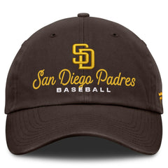 San Diego Padres Fanatics Women's Velocity Adjustable Hat - Brown - Fanatics Online