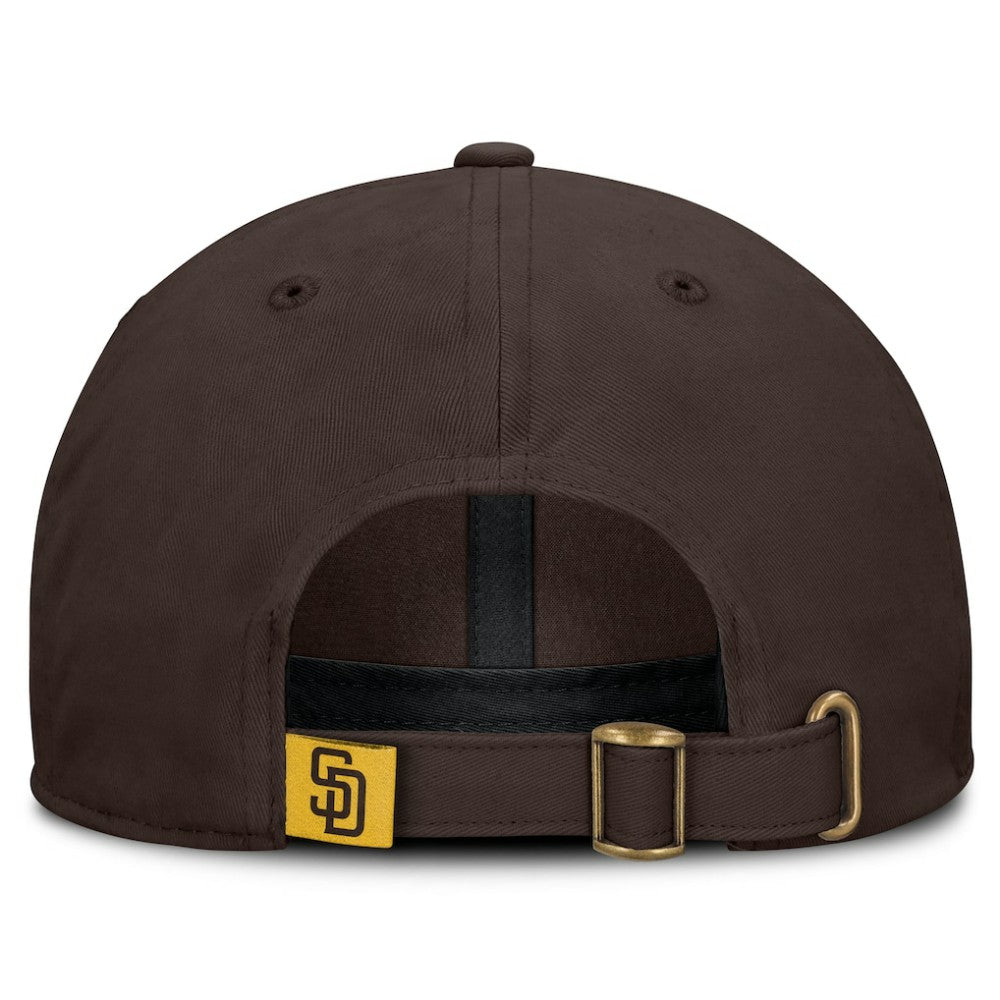 San Diego Padres Fanatics Women's Velocity Adjustable Hat - Brown - Fanatics Online