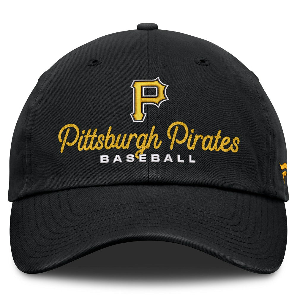 Pittsburgh Pirates Fanatics Women's Velocity Adjustable Hat - Black - Fanatics Online