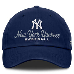 New York Yankees Fanatics Women's Velocity Adjustable Hat - Navy - Fanatics Sale