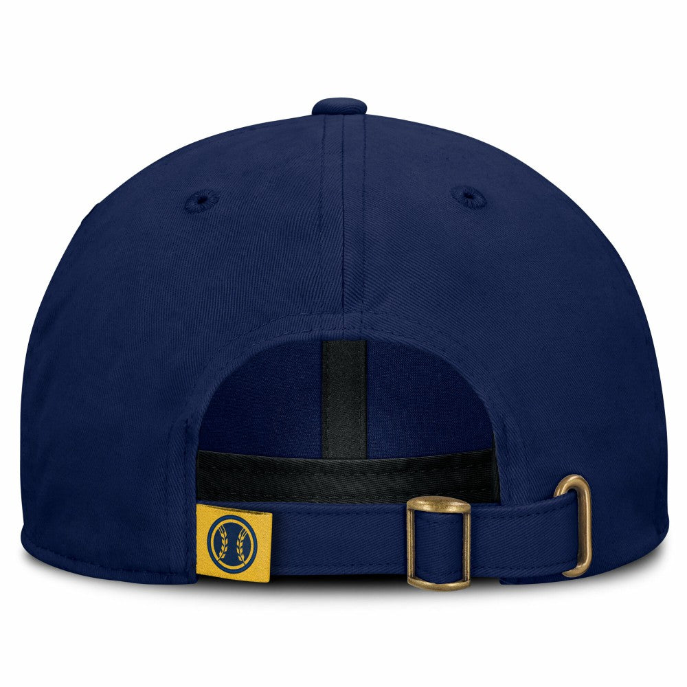 Milwaukee Brewers Fanatics Women's Velocity Adjustable Hat - Navy - Fanatics Lifestyle