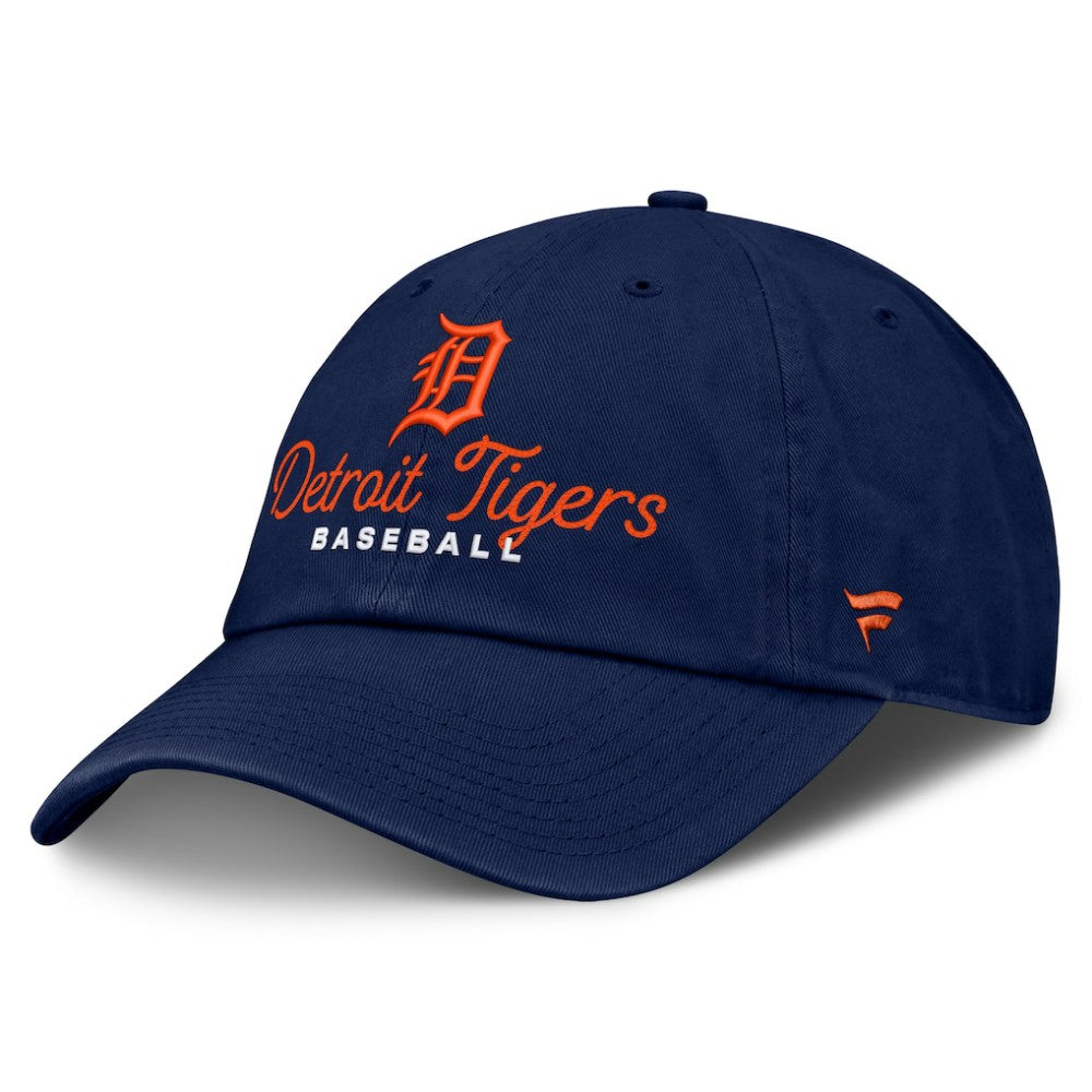 Detroit Tigers Fanatics Women's Velocity Adjustable Hat - Navy - Fanatics on Sale