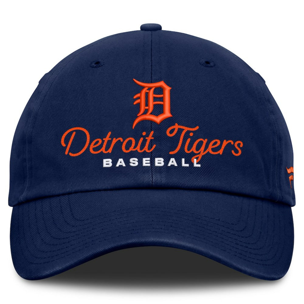 Detroit Tigers Fanatics Women's Velocity Adjustable Hat - Navy - Fanatics on Sale