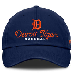 Detroit Tigers Fanatics Women's Velocity Adjustable Hat - Navy - Fanatics on Sale