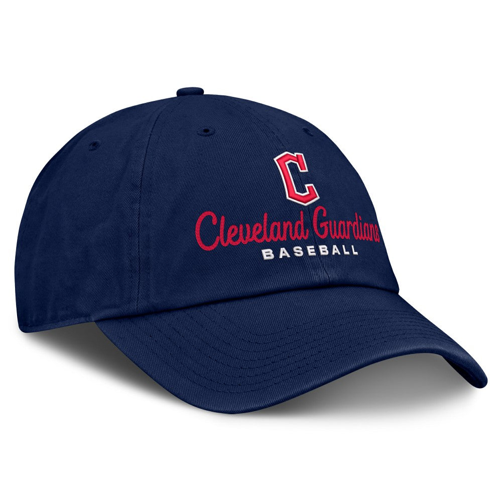 Cleveland Guardians Fanatics Women's Velocity Adjustable Hat - Navy - Fanatics Lifestyle