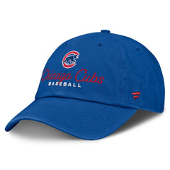 Chicago Cubs Fanatics Women's Velocity Adjustable Hat - Royal - Fanatics Lifestyle