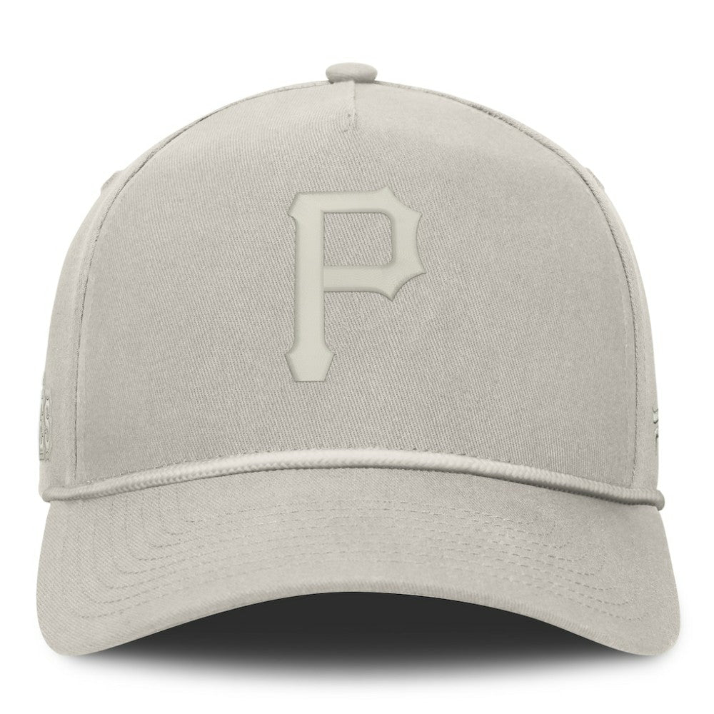 Pittsburgh Pirates Fanatics Undertone A-Frame Adjustable Hat - Stone - Fanatics on Sale