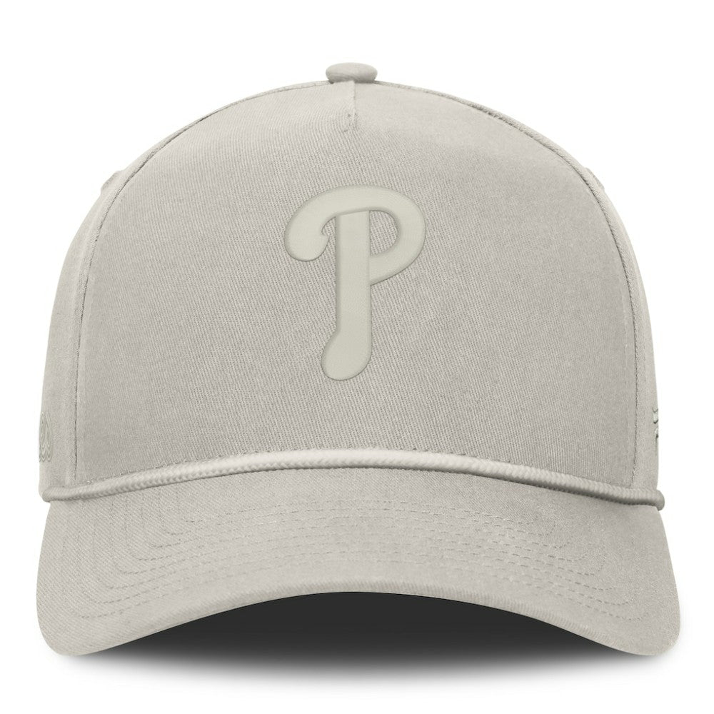 Philadelphia Phillies Fanatics Undertone A-Frame Adjustable Hat - Stone - Fanatics Lifestyle