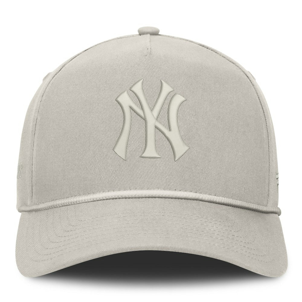 New York Yankees Fanatics Undertone A-Frame Adjustable Hat - Stone - Fanatics on Sale