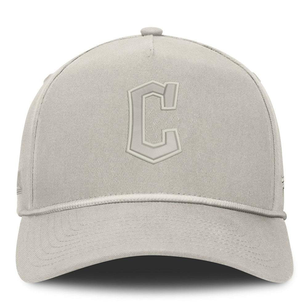 Cleveland Guardians Fanatics Undertone A-Frame Adjustable Hat - Stone - Fanatics Sale