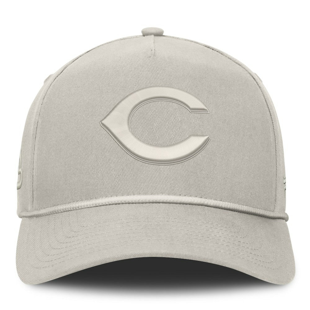 Cincinnati Reds Fanatics Undertone A-Frame Adjustable Hat - Stone - Fanatics Discount