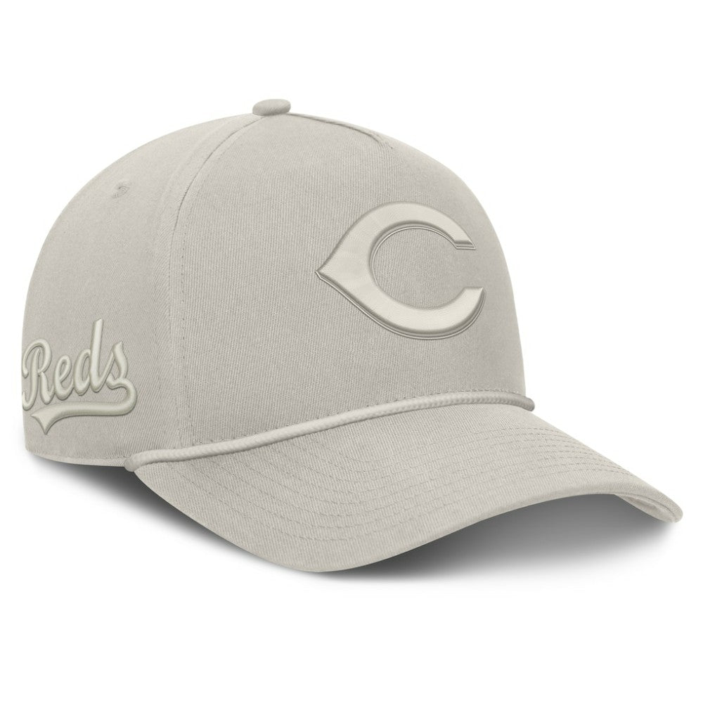 Cincinnati Reds Fanatics Undertone A-Frame Adjustable Hat - Stone - Fanatics Discount