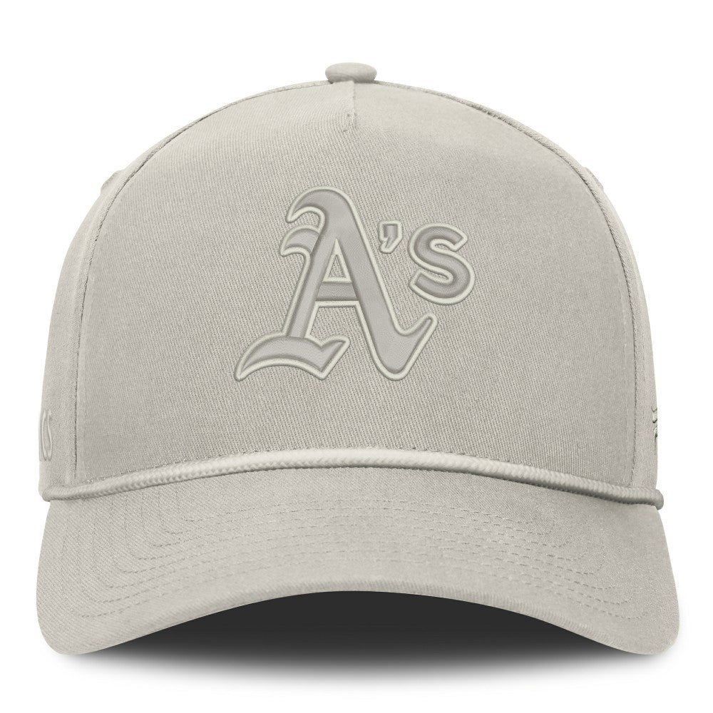 Athletics Fanatics Undertone A-Frame Adjustable Hat - Stone - Fanatics Sale