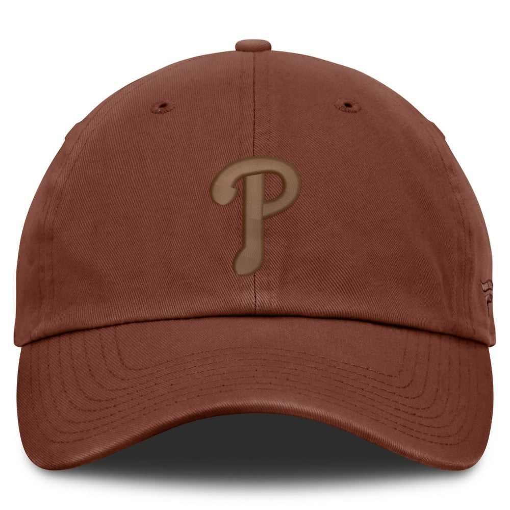 Philadelphia Phillies Fanatics Tinge Adjustable Hat - Brown - Fanatics on Sale