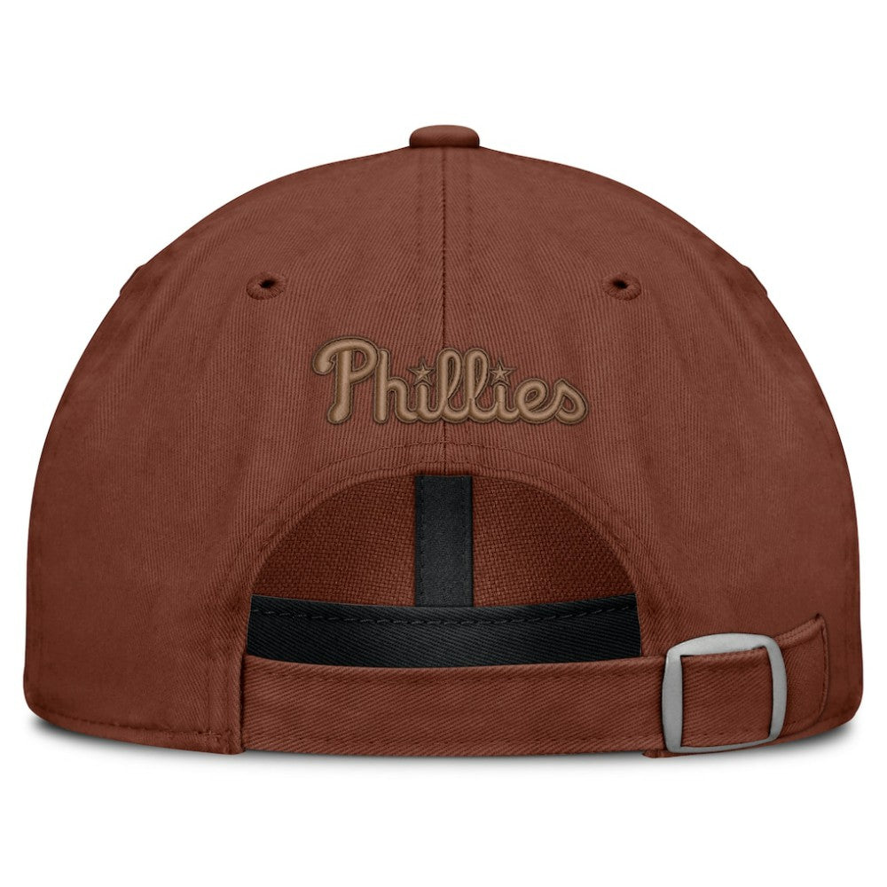 Philadelphia Phillies Fanatics Tinge Adjustable Hat - Brown - Fanatics on Sale