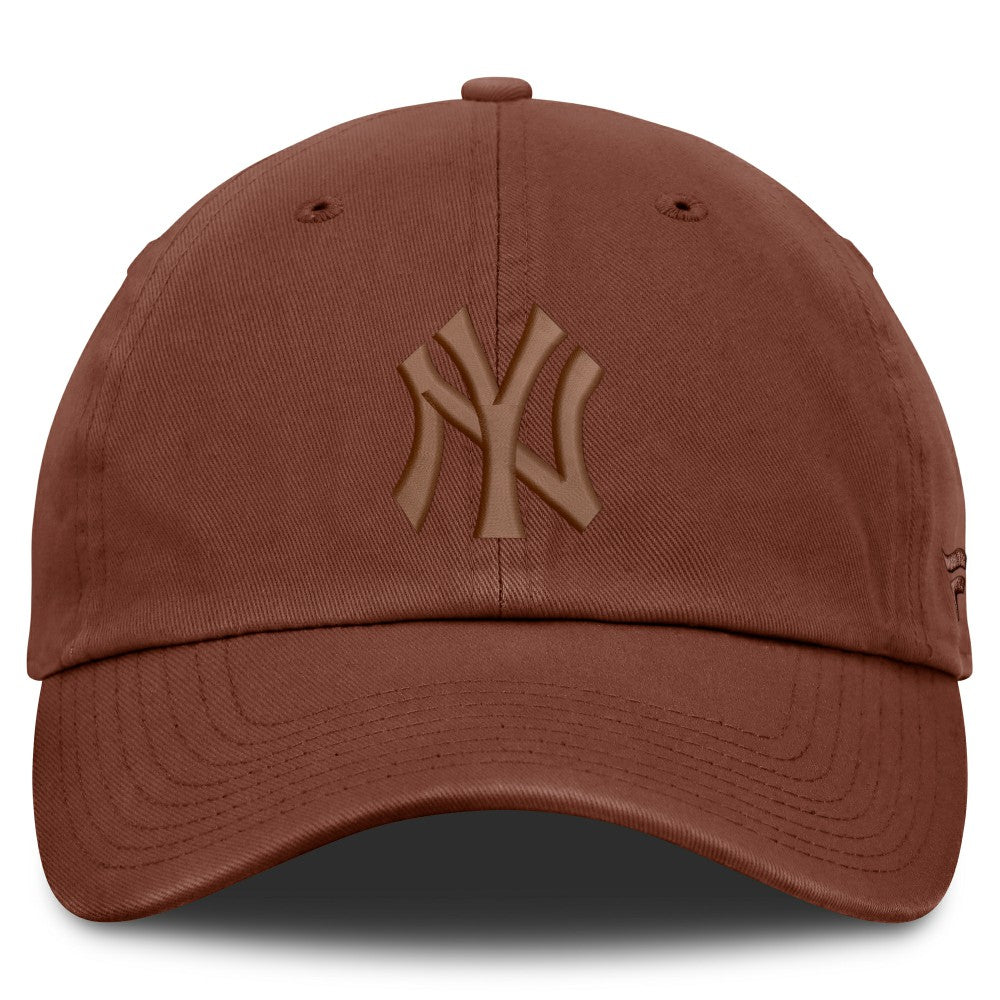 New York Yankees Fanatics Tinge Adjustable Hat - Brown - Fanatics Discount