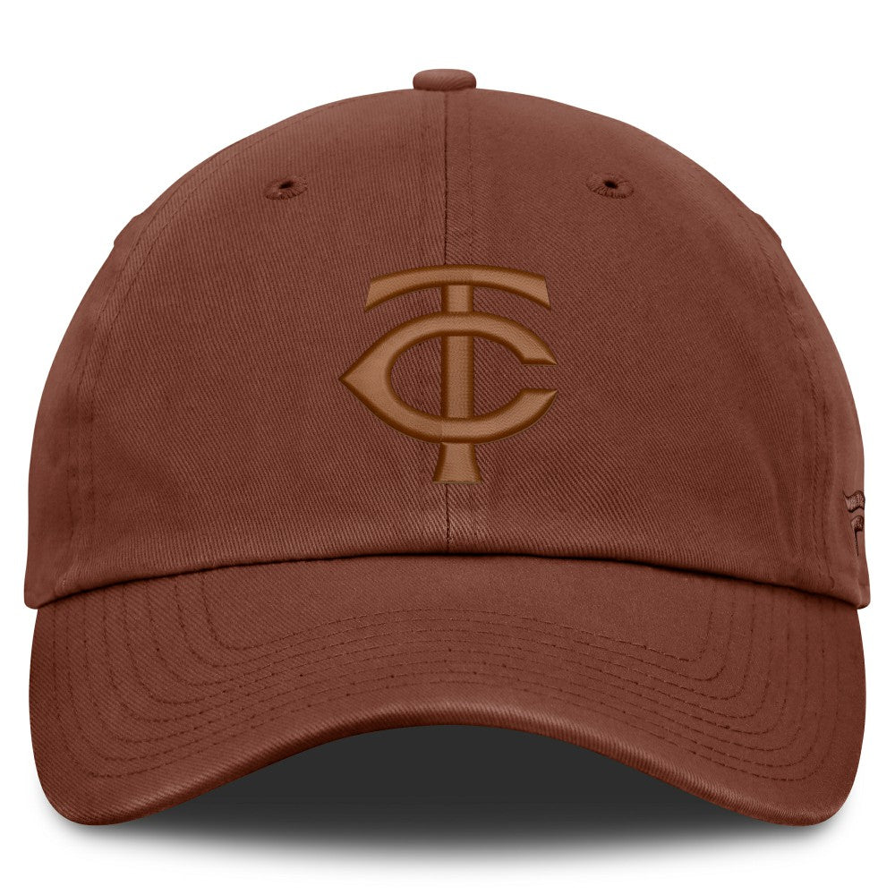 Minnesota Twins Fanatics Tinge Adjustable Hat - Brown - Fanatics Discount