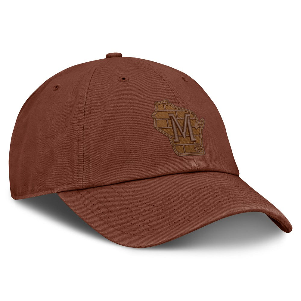 Milwaukee Brewers Fanatics Tinge Adjustable Hat - Brown - Fanatics Online