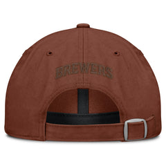 Milwaukee Brewers Fanatics Tinge Adjustable Hat - Brown - Fanatics Online
