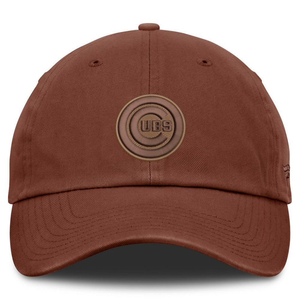Chicago Cubs Fanatics Tinge Adjustable Hat - Brown - Fanatics Online