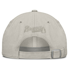 Atlanta Braves Fanatics Tinge Adjustable Hat - Stone - Fanatics Discount