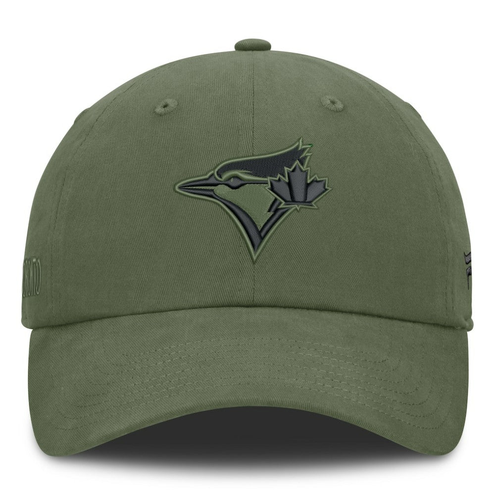 Toronto Blue Jays Fanatics Pine Rider Adjustable Hat - Olive - Fanatics Discount