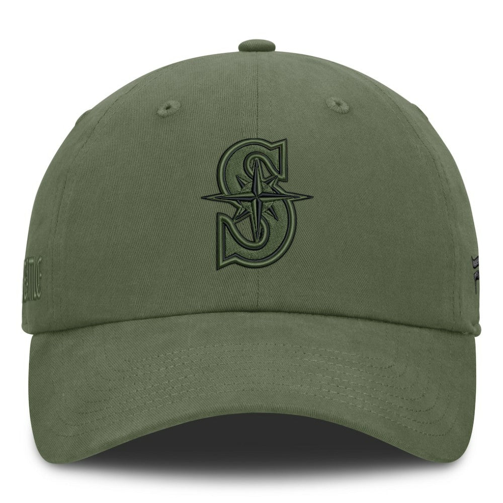 Seattle Mariners Fanatics Pine Rider Adjustable Hat - Olive - Fanatics Online