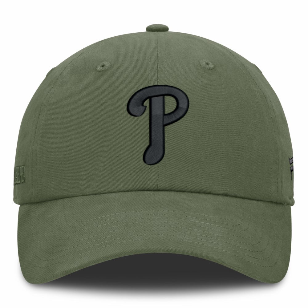 Philadelphia Phillies Fanatics Pine Rider Adjustable Hat - Olive - Fanatics Lifestyle