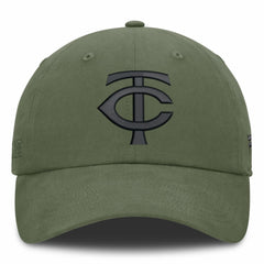 Minnesota Twins Fanatics Pine Rider Adjustable Hat - Olive - Fanatics Online