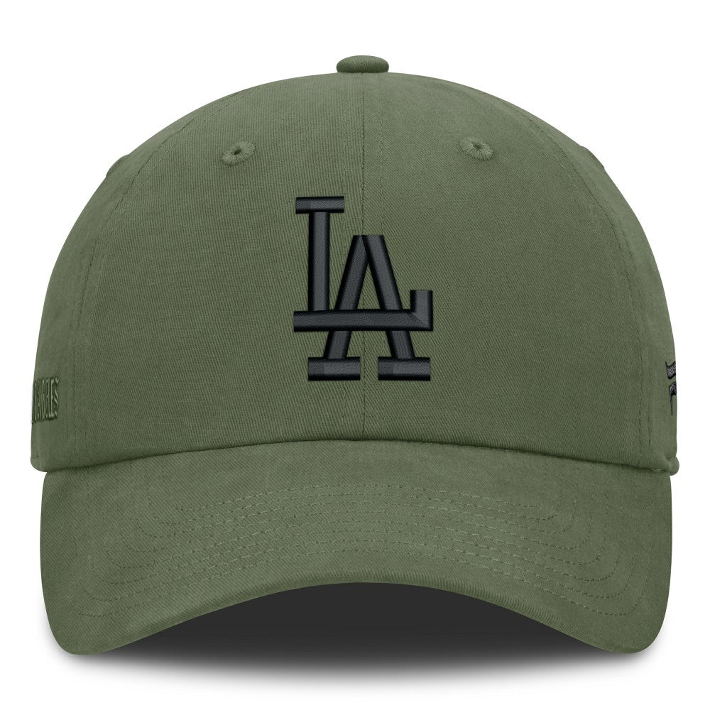Los Angeles Dodgers Fanatics Pine Rider Adjustable Hat - Olive - Fanatics Online