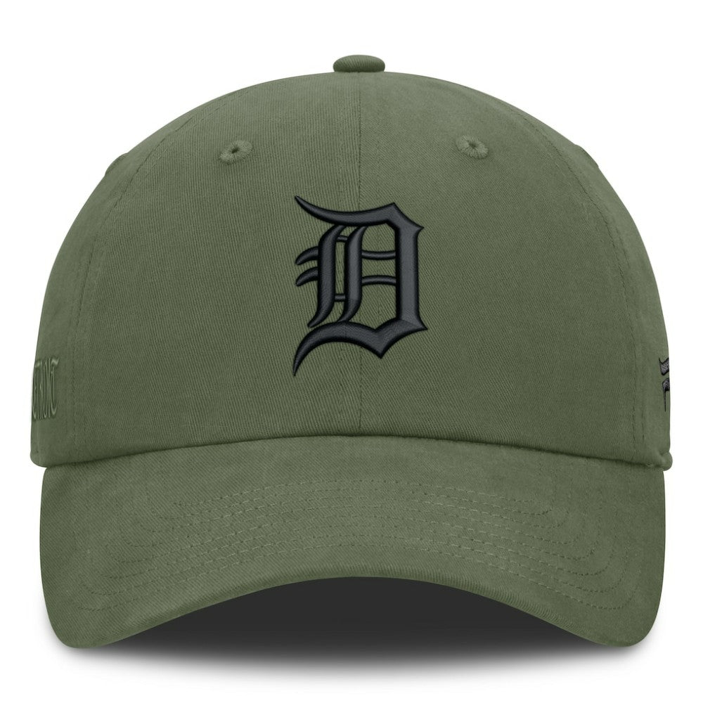Detroit Tigers Fanatics Pine Rider Adjustable Hat - Olive - Fanatics Sale