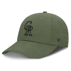 Colorado Rockies Fanatics Pine Rider Adjustable Hat - Olive - Fanatics Sale