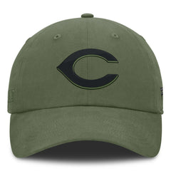 Cincinnati Reds Fanatics Pine Rider Adjustable Hat - Olive - Fanatics on Sale