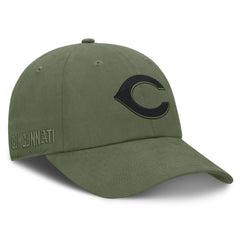 Cincinnati Reds Fanatics Pine Rider Adjustable Hat - Olive - Fanatics on Sale